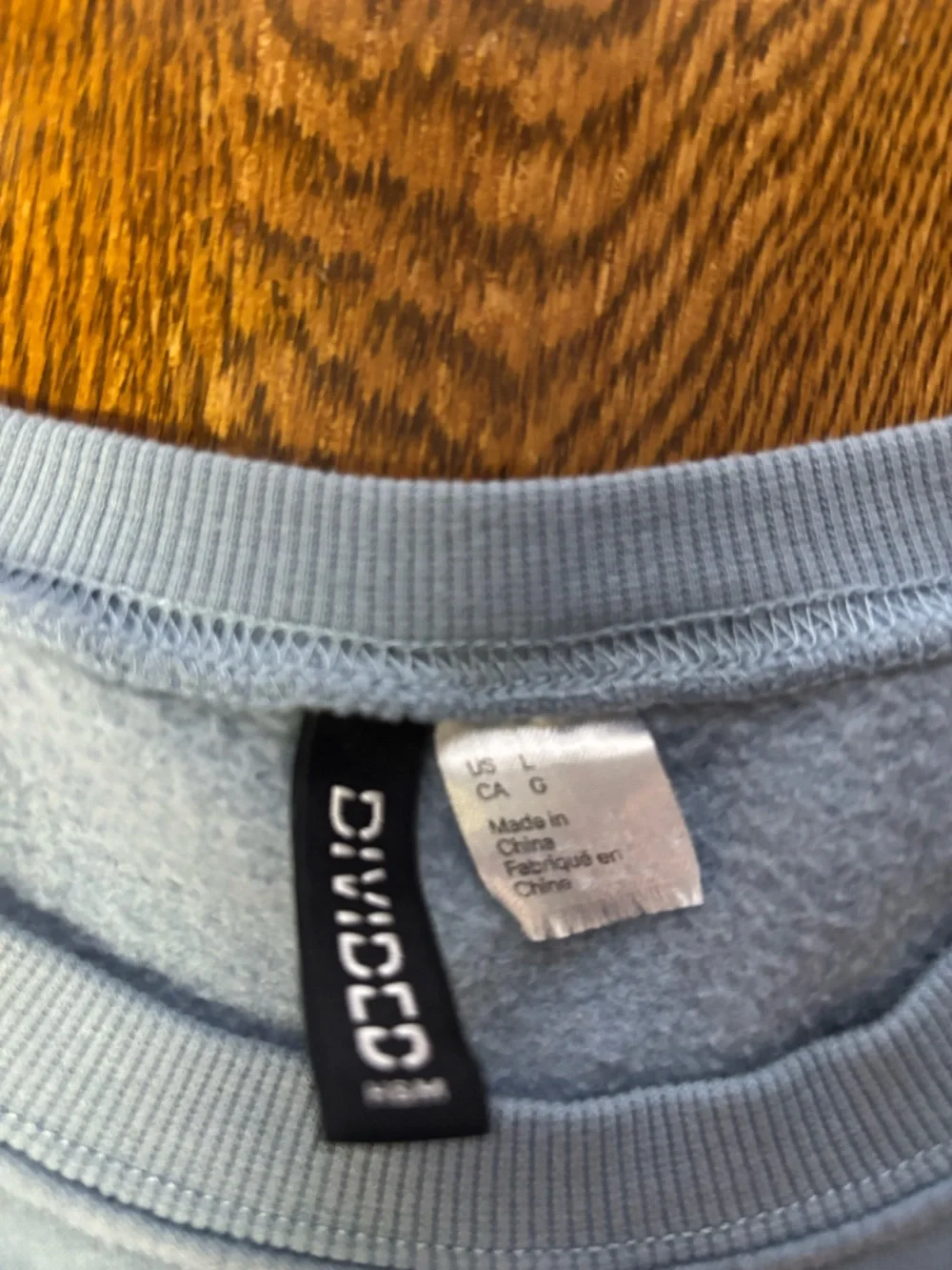 Divided Women’s Light Blue Crewneck Sweater